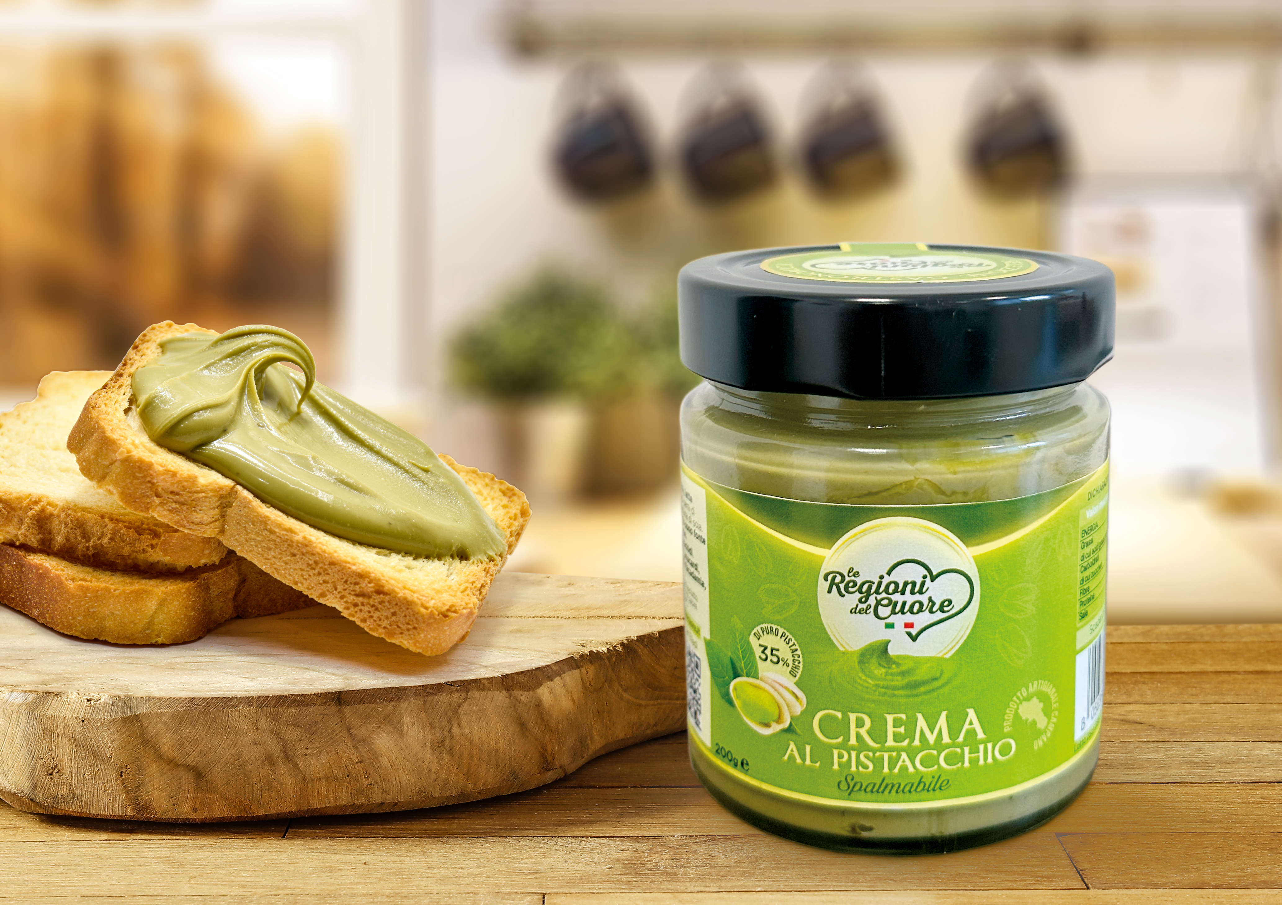 Crema spalmabile al pistacchio Le Regioni Del Cuore